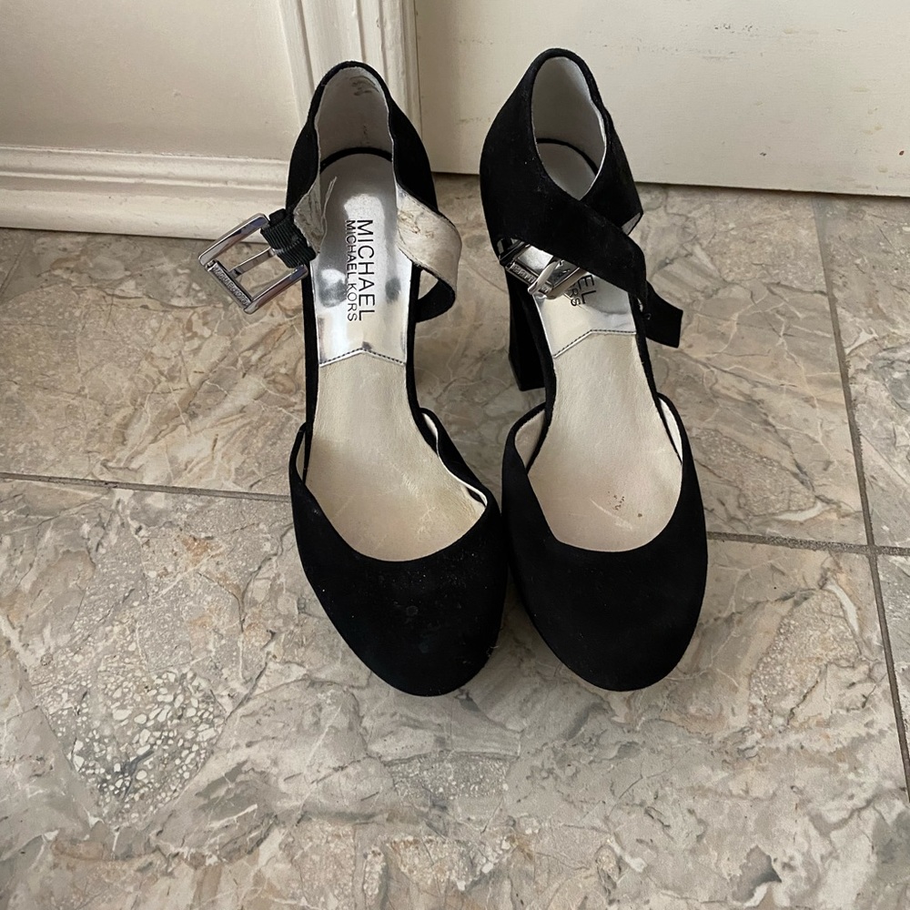 MICHAEL KORS SUEDE HIGH HEEL
